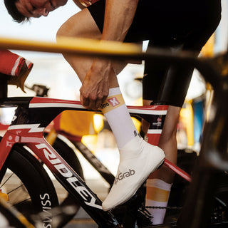 GripGrab Faststream Aero Shoe Cover White