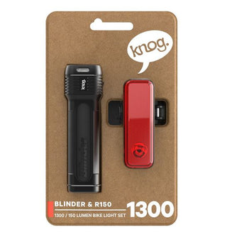 Knog Blinder 1300 & Bilder R150 Combo
